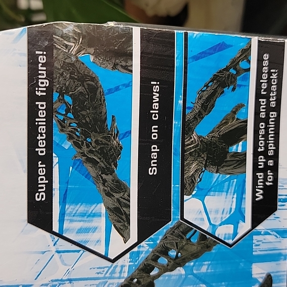 2007 Venom Spider-man 3 Sybiote spinning attack action figure Harbro Marvel - Picture 8 of 17